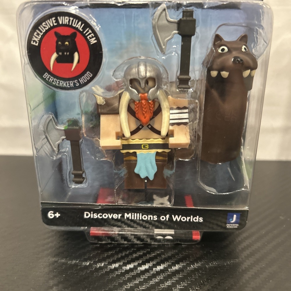 Roblox‎ KINGDOM SIMULATOR BERSERKER 2.5 In Figure Hood Virtual Code Accessory